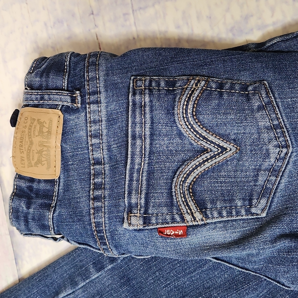 Kid's Levi's 711 Skinny Jeans - Picture 2 of 7